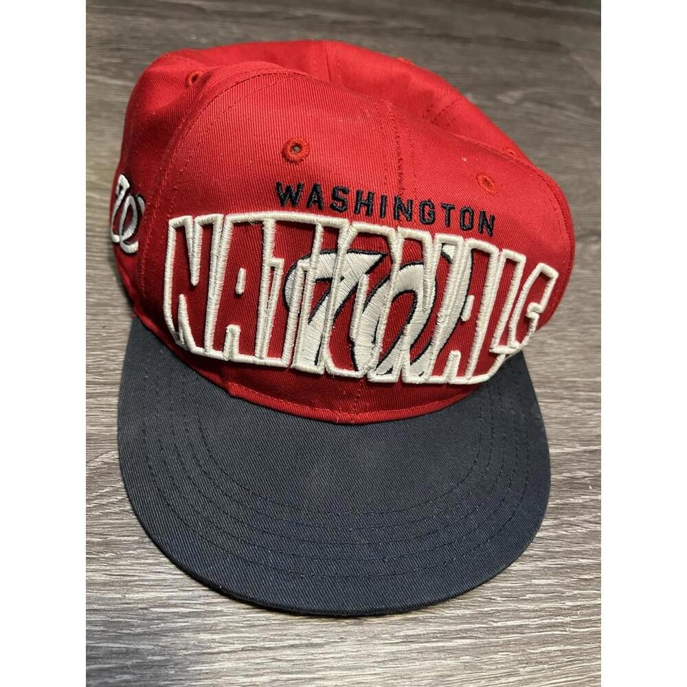 47 Brand WASHINGTON NATIONALS Kid Baseball Snapback Red Blue
